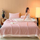 Textured Waffle Sherpa Throw Blanket - image 12