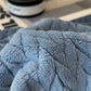Solid Color Bound Edge Throw Blanket - image 11