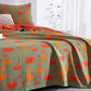 Pumpkin Organic Cotton Sheet Bedspread - image 3