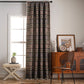 Retro Geometric Square Jacquard Curtain - image 9