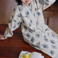 Brushed Cotton Ginkgo Leaf Pajama Jammies - image 0