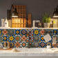 PET Foam Colorful Talavera Tile Wall Decals - image 3
