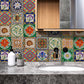 Vintage Talavera PET Foam Tile Wall Decals - image 1