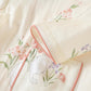 Cotton Gauze Floral Cat Kimono Pajamas - image 8