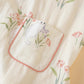 Cotton Gauze Floral Cat Kimono Pajamas - image 6