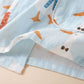 Cotton Gauze Cartoon Goose Kimono Pajamas - image 9