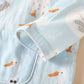Cotton Gauze Cartoon Goose Kimono Pajamas - image 7