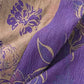 Two-Tone Peony Cotton Gauze Kimono Robe - image 11