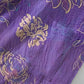 Two-Tone Peony Cotton Gauze Kimono Robe - image 4