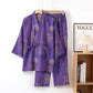 Peony Cotton Gauze Kimono Loungewear Set - image 3