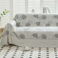Ginkgo Leaf Ice Silk Sofa Protector - image 1