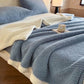 Reversible Warm Sherpa Throw Blanket - image 3