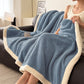 Reversible Warm Sherpa Throw Blanket - image 6
