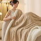 Striped Diamond Textured Warm Throw Blanket - image 6
