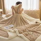 Striped Diamond Textured Warm Throw Blanket - image 5