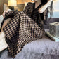 V-neck Plaid Modal Loose Buttoned Nightdress - image 3