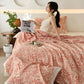 Soft Style Floral Cotton Gauze Quilt - image 9