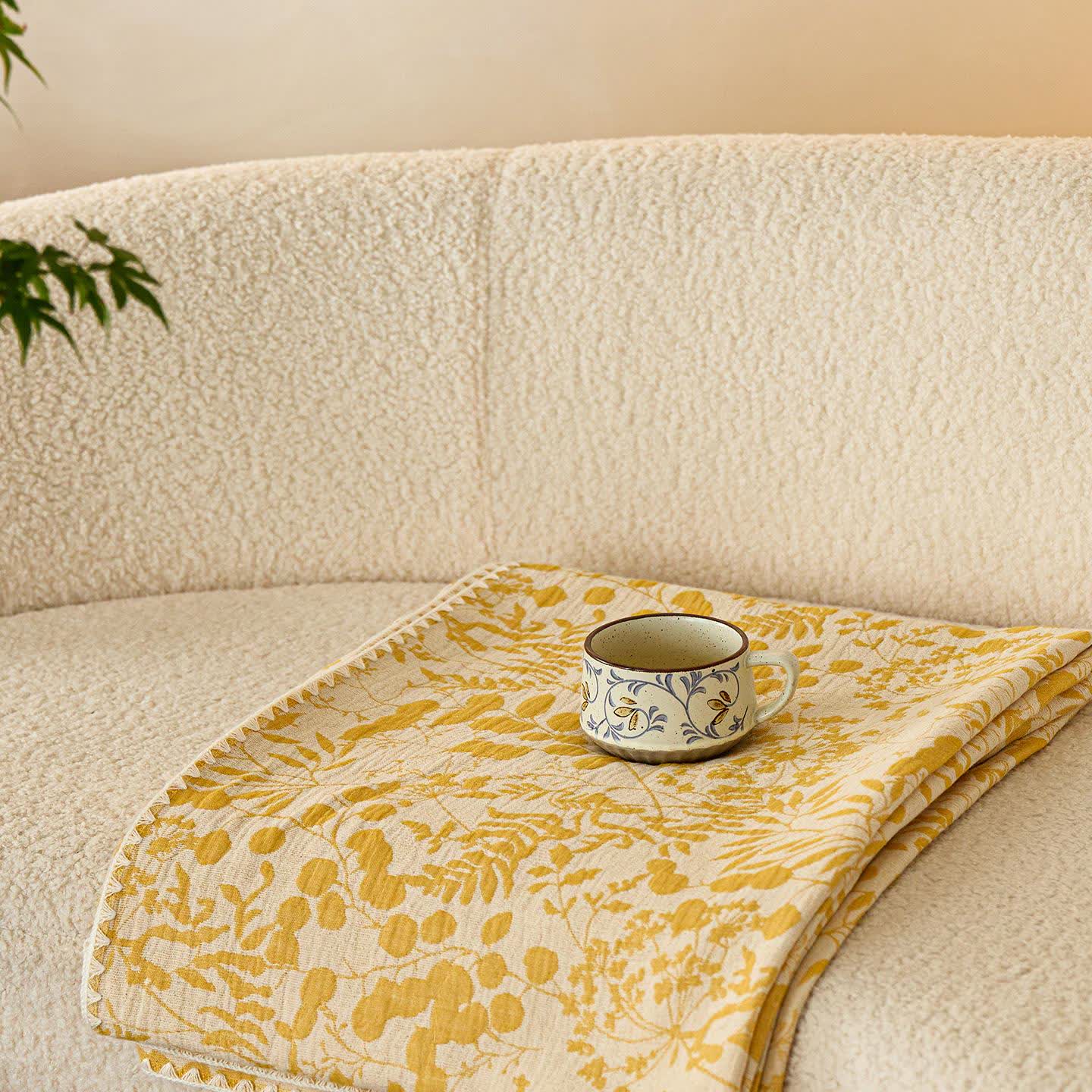 Ownkoti Soft Style Floral Cotton Gauze Quilt - image 19