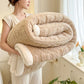 Bear Striped Textured Throw Blanket - Khaki - Queen - image 16