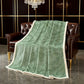 Leaf Textured Warm Throw Blanket - image 20