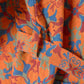 Retro Geometric Pattern Cotton Kimono Robe - image 14