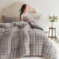 Double Fleece Smooth Warm Quilt Blanket  - image 10
