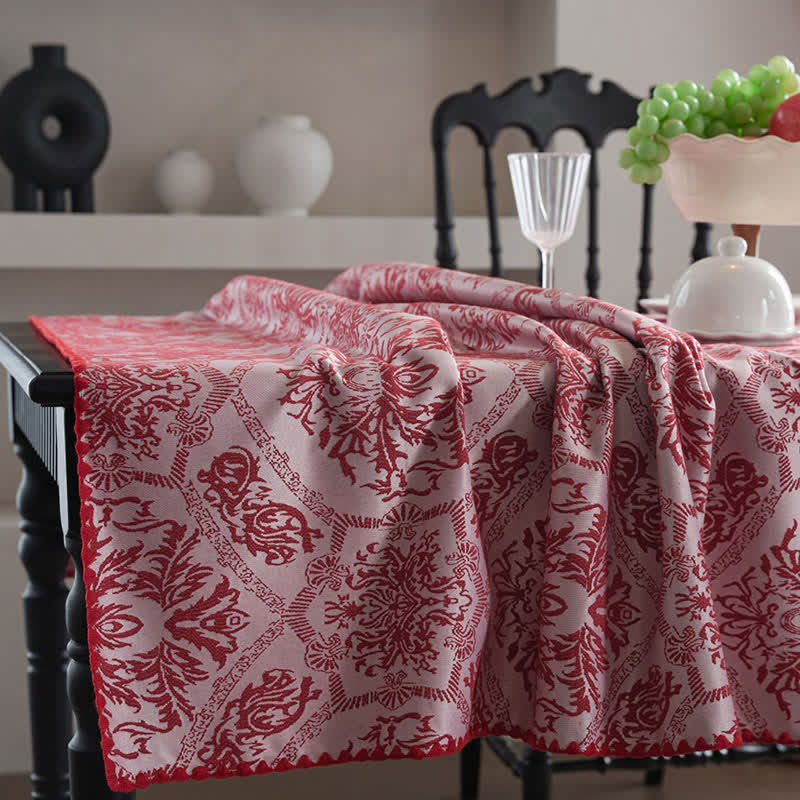 Ethnic Style Retro Pattern Jacquard Tablecloth - image 7