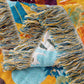 Floral Patchwork Natural Cotton Gauze Quilt - image 5
