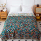 Fresh Leaf Natural Cotton Gauze Quilt - image 1