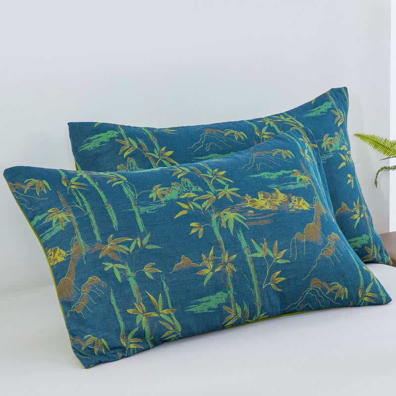 Bamboo Natural Cotton Reversible Quilt - image 7