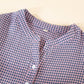 Houndstooth Natural Cotton Gauze Nightgown - image 4