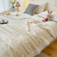 Leaf Textured Sherpa Throw Blanket - image 4