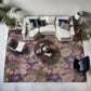 Vintage Botanical Foldable Anti-slip  Area Rug - image 3