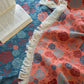 Rose Jacquard Cotton Linen Reversible Quilt - image 5