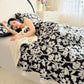 Floral Warm Duvet Cover Blanket - image 3