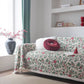 Christmas-inspired Holly Leaf Sofa Throw Blanket - image 6