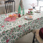 Christmas-inspired Holly Leaf Jacquard Tablecloth - image 5