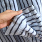 Simple Striped Warm Flannel Bathrobe - image 9