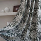 Tropical Island Leaf Jacquard Curtain - image 4