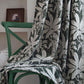 Tropical Island Leaf Jacquard Curtain - image 5