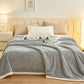 Plaid Jacquard Plush Throw Blanket - image 0