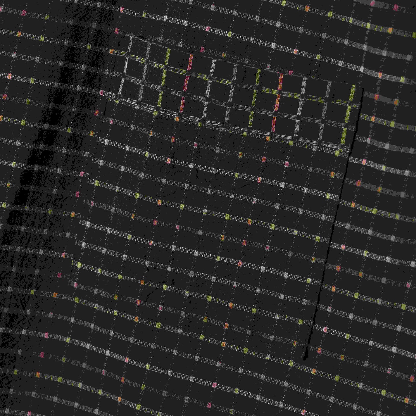 Plaid Organic Cotton Kimono Yukata Robe - image 9