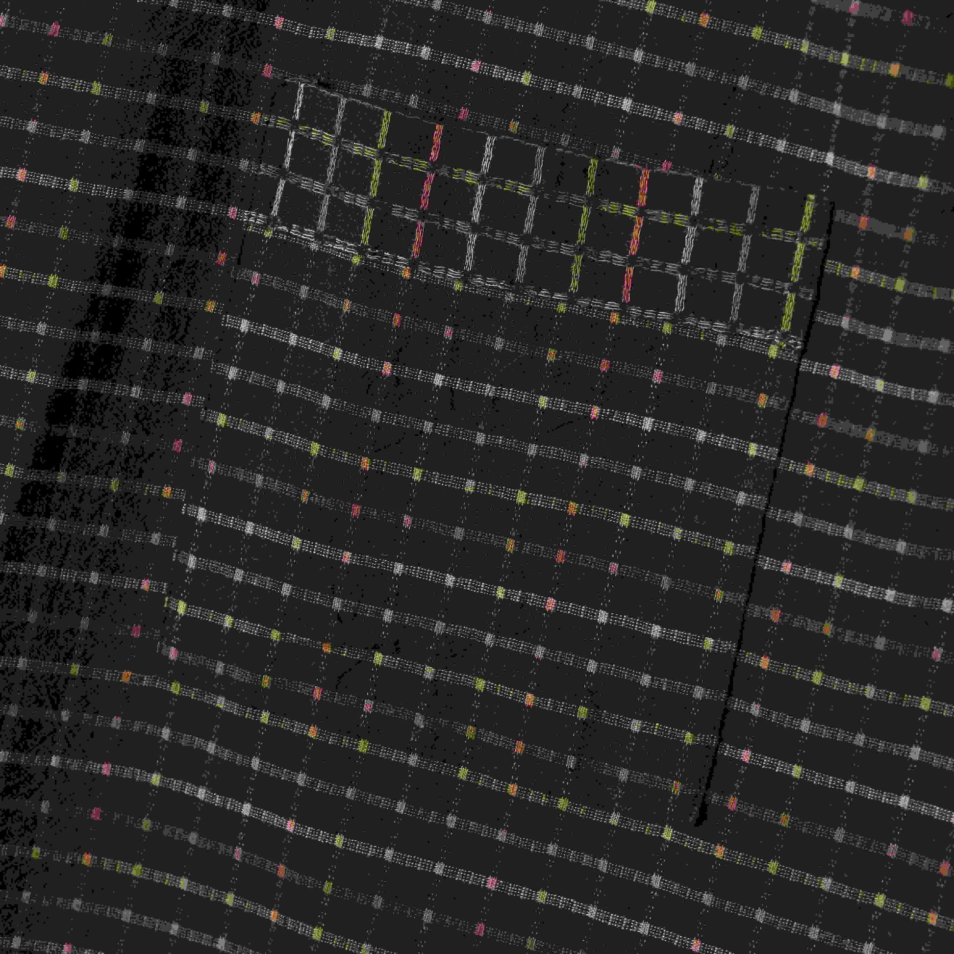 Plaid Organic Cotton Kimono Yukata Robe - image 9