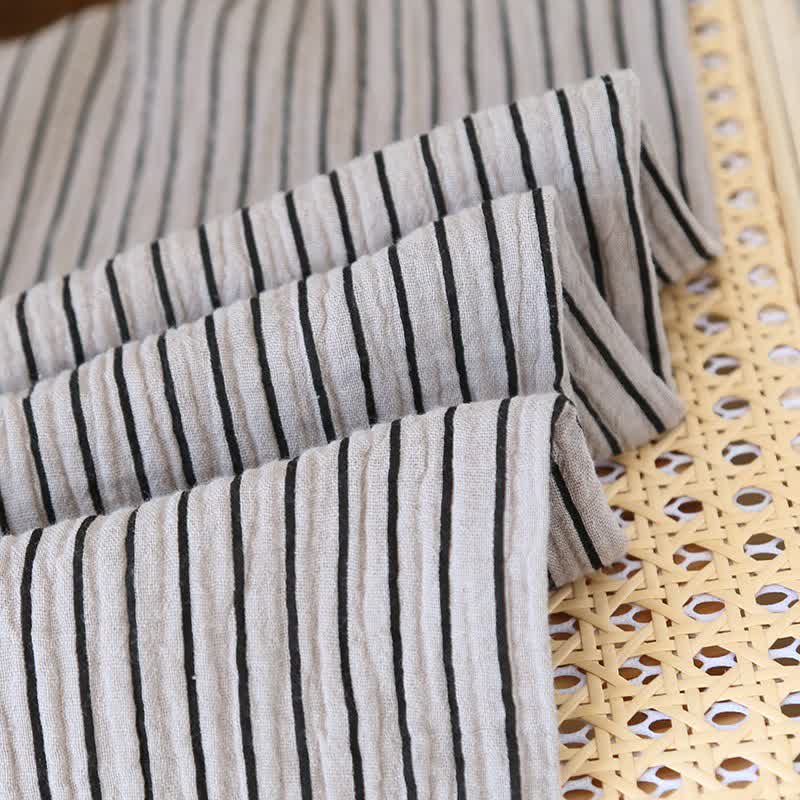 Pure Cotton Simple Striped Loungewear Set - image 13
