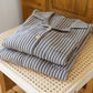 Pure Cotton Simple Striped Loungewear Set - image 4