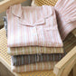 Matching Cotton Gauze Striped Loungewear Set - image 3
