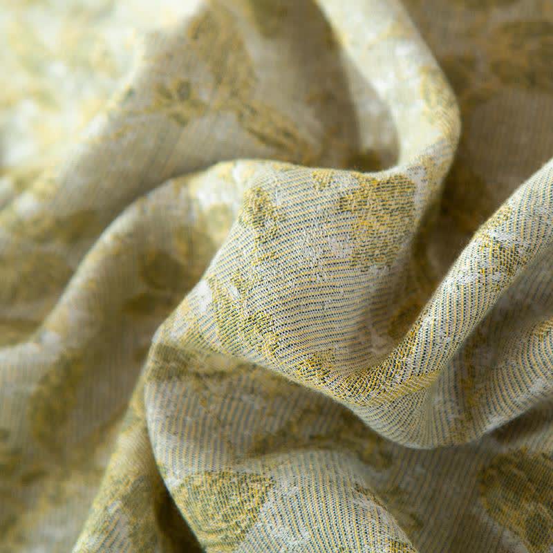 Pastoral Leaf Cotton Gauze Loungewear Set - image 13