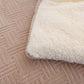 Geometric Striped Textured Sherpa Blanket - image 3