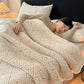 Geometric Diamond Jacquard Sherpa Throw Blanket - image 5