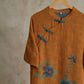 Vintage Peach Blossom Cotton Gauze Nightdress - image 2